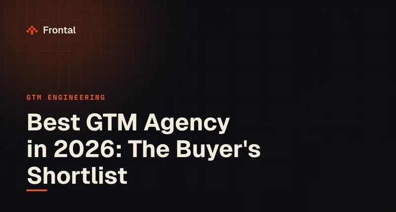Best GTM Agency in 2026: The Buyer's Shortlist